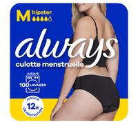 Always – Sous-vêtement menstruel lavable – Zzz – Taille 40-42 – 1 unité