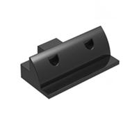 Alwaysme-Panneau Solaire Abs,Côté Coin Montagne,Support Rapide Pour Remorque,Caravane,Hurhome,Bateau,Maison - Type Side-Black