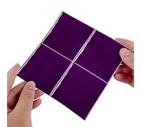 Alwayspon Lot de 25 autocollants muraux de transfert en vinyle épais, imperméables - Pour cuisine et salle de bain - Effet mosaïque, Violet, 15 cm