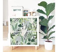 Alwayspon Lot de 4 Autocollants pour meubles IKEA KE Expedit Kallax pour étagère, bibliothèque, commode, autocollants pour décoration de mobilier, autocollants à décoller et recoller soi-même,33x33cm