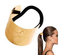 ALWIDA Manchettes à cheveux en métal pour queue de cheval | Élastiques en métal pour queue de cheval - Accessoire pour cheveux pour femme, mère