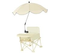 ALWIDA Siège rehausseur de voyage - Siège de chaise avec parasols - Rehausseur pliable avec plateau réglable et parasols - Siège d'alimentation pour âgés de 6 à 36 ans