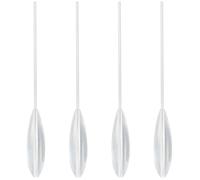 Alwonder 4pcs Flotteurs Bombarda Carpe Flotteur Contrôleur en Ligne dans 3 Densités Flotteur Contrôleur de Surface Lancer Long pour Carpe Plage Littoral Pêche (Coulant, 20g)