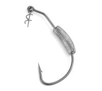 Alwonder Lot de 20 Hameçons Lestés (5g 4/0) Muni d'un Système à vis Peut Laisser Une Liberté de Nage au leurre, Rester Leurre en Place et ne Pas se déchirer Hameçons pour Pêche aux Appâts Vivants