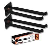 ALWORG Crochets muraux solides pour garage - Supports robustes pour échelle, outils, pneus, chaises - idéal pour abri, remise, utilitaire