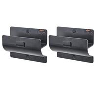 ALWORG Lot de 2 crochets échelle pour mur de garage - Crochet mural robuste pour rangement échelle, outils, brouette, chaise pliante