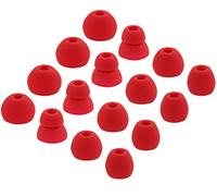 ALXCD Embouts de rechange pour casque Powerbeats Pro, 8 paires S/M/L/D, 4 tailles, embouts en silicone souple, adaptés pour Powerbeats Pro (rouge)