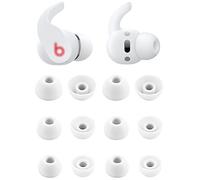 ALXCD Lot de 6 Paires d'embouts de Rechange compatibles avec Beats Fit Pro, S/M/L, 3 Tailles, en Silicone Souple, compatibles avec Beats Fit Pro, 6 Paires - Blanc