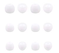 ALXCD Lot de 6 paires d'embouts de rechange en silicone souple pour écouteurs JBL Tune 130NC TWS, blanc