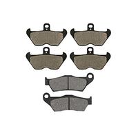 ALXOY Les Plaquettes De Frein Plaquettes De Frein Avant Et Arrière pour B&MW R1150GS R 1150 GS 1998 1999 2000 R1200 R 1200 C 1996-2003 Moto Remplacement Accessoire (Couleur : Devant et derrière)