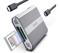 Alxum Lecteur de Cartes Double Slot 10Gbps, CFexpress Type B et SD4.0, USB 3.2 Gen 2, Compatible avec Windows/Mac/Linux/Android