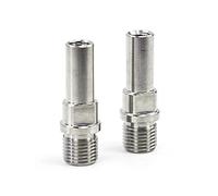 ALXY 2PCS Titanium Vélo V Brake Frein Frein Brakes Post Mont M10 1.25MM Titanium V Vis de Frein Vis de Frein (Couleur : Silver M10 1.25 Lower)