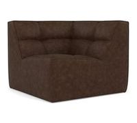 Alya - module d'angle en simili - Marron Marron G