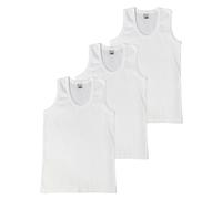ALYA UNDERWEAR Lot de 3 débardeurs côtelés 100% Coton pour garçon Tank Top 3er-Pack (T05, 9-10 Jahre)