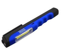 ALYCO 190543 - Linterna bolsillo bifocal 1W cob recargable 100 lumen con imán y clip