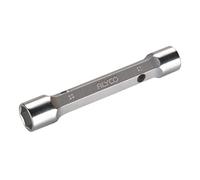 Alyco 191430 - Clé à tube hexagonale Chrome-vanadium chromé satiné et forgées une 16586 16 x 17 mm