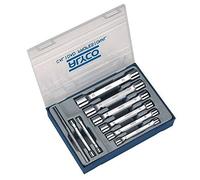 ALYCO 191480 - Juego 9 llaves de tubo hexagonales Cr-V bocas forjadas UNE 16586 en estuche plástico