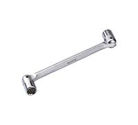 Alyco 191652 191652-Llave de Vaso articulada Une 16595 CR-V Bocas 12 Caras 6x7 mm