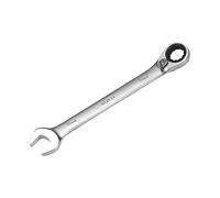 Alyco 191850 191850-Llave combinada Con carraca Reversible 72 dientes CR-V satinado Mate 17 mm