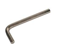 Alyco 193015 193015-Llave Allen acodada CR-V niquelada 1.5 mm en envase de 10 UD