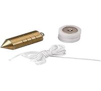 Alyco- Fil à Plomb Magnétique en Acier, pour Maçon avec Écrou en Plastique, 750 g - 197944