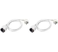 ALYCO - RALLONGE DE 4 MÈTRES avec CÂBLE 3X1,5-199474 (Lot de 2)