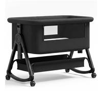 ALYIKOU Cuna 5 en 1,cododo Bebe，lit Parapluie，regulable de 1 a 6 posiciones (40-53cm), cuna de viaje Ligera, se inclina 15° Para evitar Que Los niños se ahoguen, Con mosquitera.