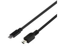 AlyKets Câble d'interface de transfert de données USB C vers IFC-400PCU pour Canon EOS Rebel T5i T6 T6i T7, Select Powershot, Vixia, pour Nikon DSLR D610 D90 (voir détails du produit avant l'achat)