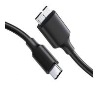 AlyKets Câble Micro USB 3.0, USB 3.0 Type C mâle vers Micro B câble pour WD My Passport and Elements Portable External Hard Drive, pour Toshiba, Seagate, Samsung, caméra disque dur Et Autres