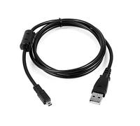 AlyKets Câble USB UC-E6 UC-E16 UC-E17 Mini USB 8Pin Transfert Données pour Nikon D5500 D5300 D5200 D5100 D5000 D3200 D3300 D750 D7200 D7100 & Nikon CoolPix S3200 S3300 S3400 B500 P510 P520 P5000 L810