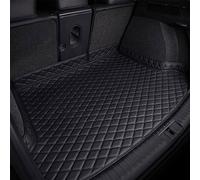 ALYOOP Voiture Tapis de Coffre en Cuir pour Peugeot 5008 II 7-Seat 2017-2022, Plateau ArrièRe du Coffre Cargaison Tapis de Doublure Anti-Rayures Protecteur Tapis,A/Black