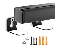 Alyphyly Universal Sound Bar Mounts Wall Mount Kit Barre de son Support de montage pour barre de son Supports de montage mural avec matériel Kit