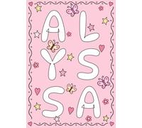 Alyssa: A Personalized Notebook for Those Lucky Enough to Have the World's Most Wonderful Name