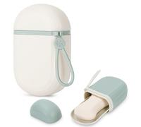 Alyvisun 2pcs Boite Savon Voyage, Porte Savon Voyage, Support Savon Portable avec Couvercle, Porte Savon Étanche et Scellé pour Salle de Bain Randonnée Voyage Camping