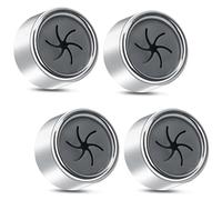 Alyvisun 4 Pièces Accroche Torchon Cuisine Autocollant, Porte Torchon Sans Percage à Prise Ferme, Accroche Serviette Salle de Bain en ABS, Crochet Adhesif Mural pour Torchon