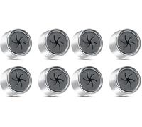 Alyvisun 4 Pièces Adhesif Accroche Torchon, ABS Rond Cuisine Porte Torchon (Lot de 2)
