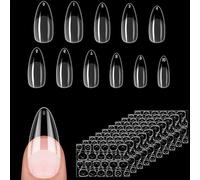 Alyvisun Amande Capsule Ongle Gel, 550 Pieces Capsule Americaine Ongle