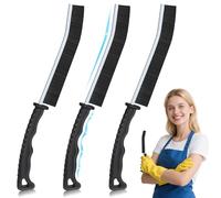 Alyvisun Brosse a Joint Carrelage 5 Pièces, Brosse de Nettoyage des Interstices pour Fissures et Crevasses, Idéale pour Le Nettoyage des Planchers et Carrelages