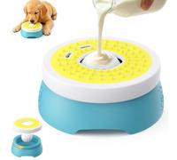 Alyvisun Gamelle pour Chien 2-en-1 avec Balle et Couvercle Anti-Fuite