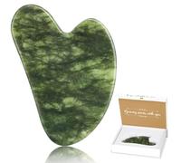 Alyvisun Gua Sha Visage en Jade Vert Naturel