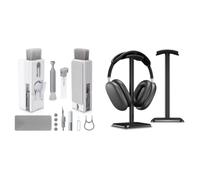 Alyvisun Kit Nettoyage Clavier, 11 en 1 Nettoyeur Claviers PC Multifonctionnel & Support Casque [Base lestée et Hauteur Plus élevée], Support pour écouteurs de Bureau