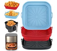 Alyvisun Moule Silicone Air Fryer 3 Pièces