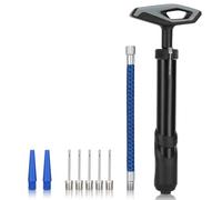 Alyvisun Pompe à Ballon avec Poignée, Kit de Pompe Ballon Portable, Pompe à Main avec Aiguille et Tuyau d'extension pour Basket-ball, Volleyball, Ballon, Tube en alliage d'aluminium durable