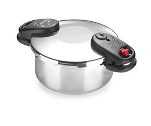 Alza Space - Autocuiseur Rapide 2.5L, Acier Inoxydable 18/10, 2 Modes de Cuisson, Design Ergonomique, Économie d’Énergie, Poignées Thermo-Résistantes