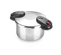 Alza Space - Autocuiseur Rapide 6L, Acier Inoxydable 18/10, 2 Modes de Cuisson, Design Ergonomique, Économie d’Énergie, Poignées Thermo-Résistantes