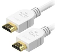 AlzaPower Core Premium HDMI 2.1 High Speed 8K 3m Blanc