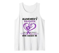 Alzheimer's Daughter My Hero Raised Me - Mains en Forme de cœur Violettes Débardeur