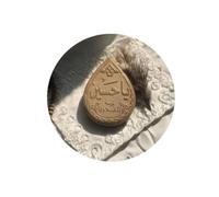 ALZUBAIDI Shia Islam Turba, Mohr, Sajda Imam Hussein Irak, Karbala, en 2 formes différentes, en forme de goutte 9 x 7 cm ou octogonale 6,5 cm (9 x 7 cm)