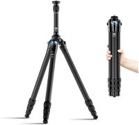 Am-254+Sl-200 Trépied Moyen En Fibre De Carbone Avec Colonne Centrale, Trépied De Voyage Léger Et Compact Pour Appareils Photo, Max 152Cm, Rétracté 440Mm, Charge Utile 12Kg[HDM5235926]