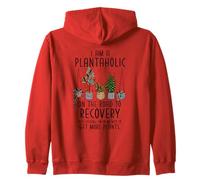 Am A Plantaholic on The Road to Recovery Drôle de Plantes Sweat à Capuche